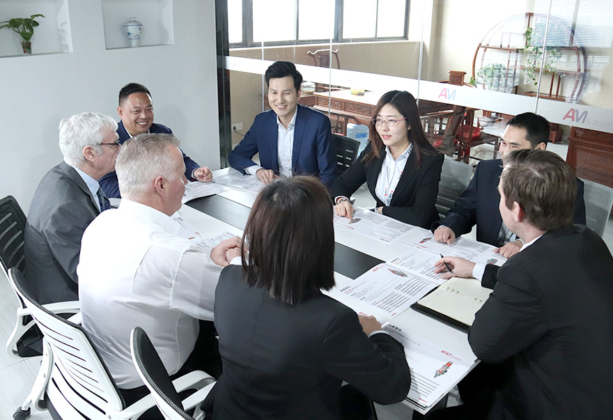 與國（guó）外客戶會議洽談（tán）