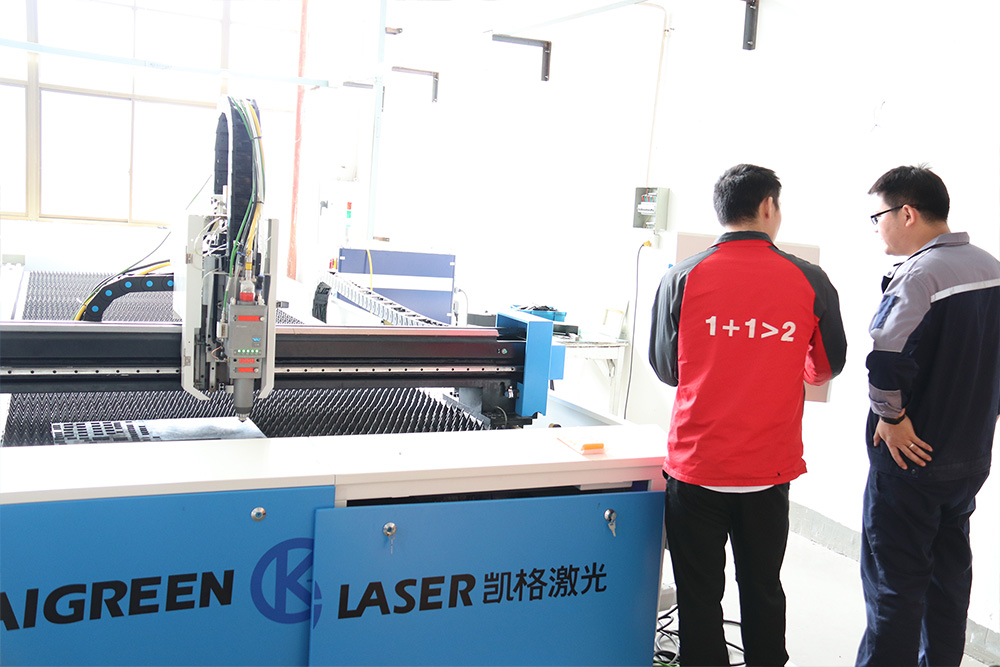 國（guó）內某知名激光切割機設（shè）備廠